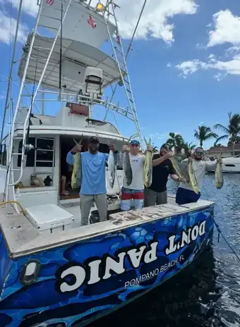 Charter guests with their catch off Pompano Beach, photo 5