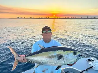 Charter guests with their catch off Pompano Beach, photo 12