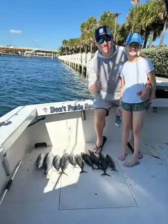 Charter guests with their catch off Pompano Beach, photo 13
